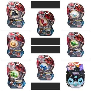 💜Lot of8 BakuganNILLIOUS,FANGZOR,PEGATRIX,TROX,TRHYNO,MANTONOID,HYDROROUS,CUBBO